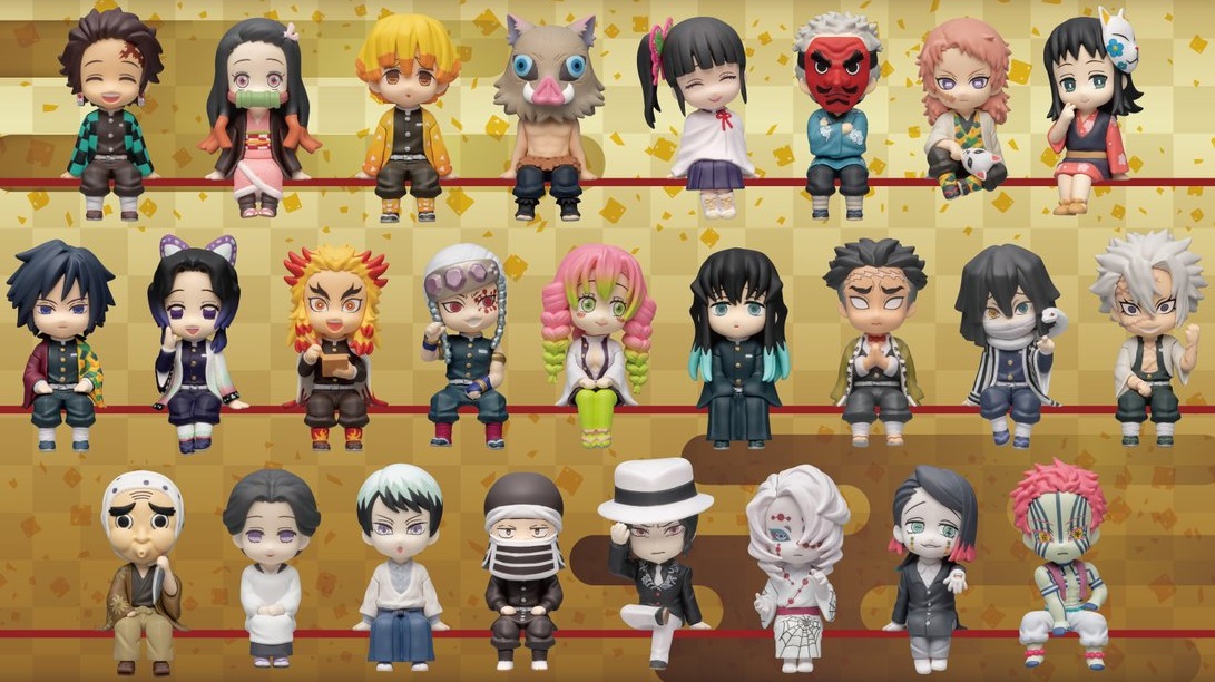 座る「鬼滅の刃」25体セット【全ラインナップ公開】 : 遊戯王