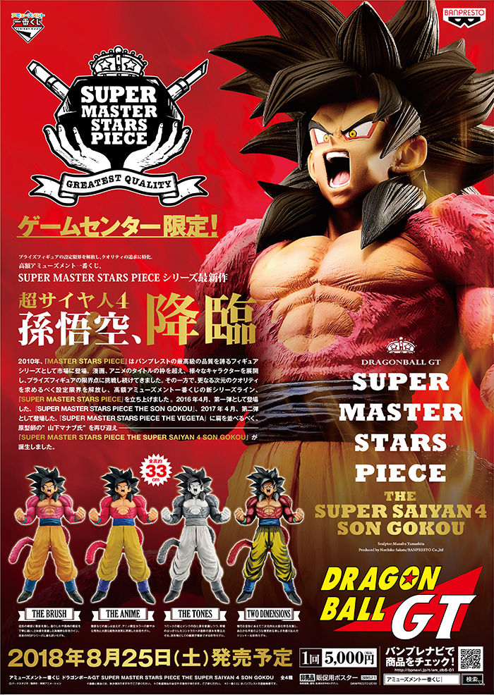 アミューズメント一番くじ『ドラゴンボールGT SMSP SS4孫悟空』現在の販売・買取相場まとめ【SUPER MASTER STARS