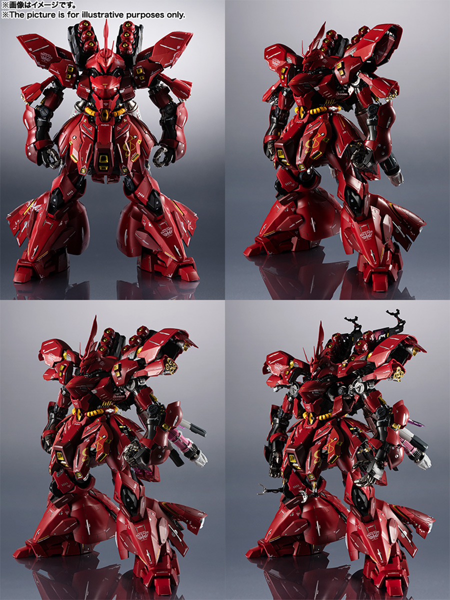 【開封品】機動戦士ガンダム 逆襲のシャア　解体匠機 MSN-04 サザビー 機動戦士ガンダム 逆襲のシャア』フィギュア「METAL STRUCTURE
