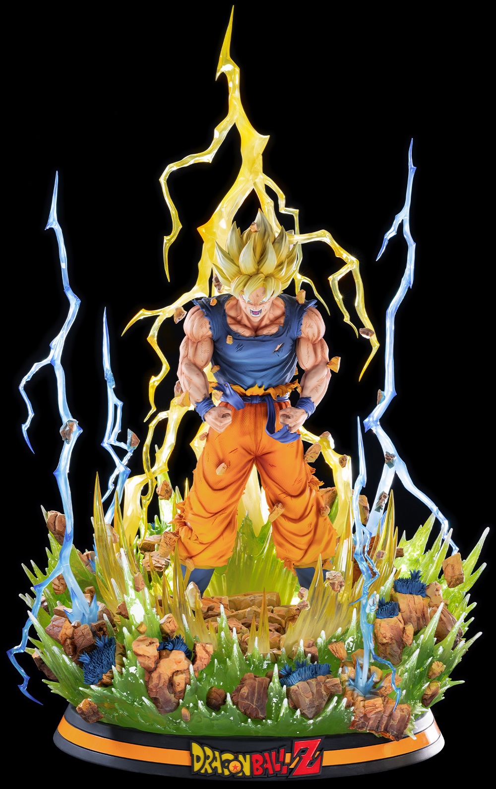 高評価アイテム ドラゴンボールZ 超サイヤ人孫悟空 HQS DIORAMAX 1/4スケール ドラゴンボールカード