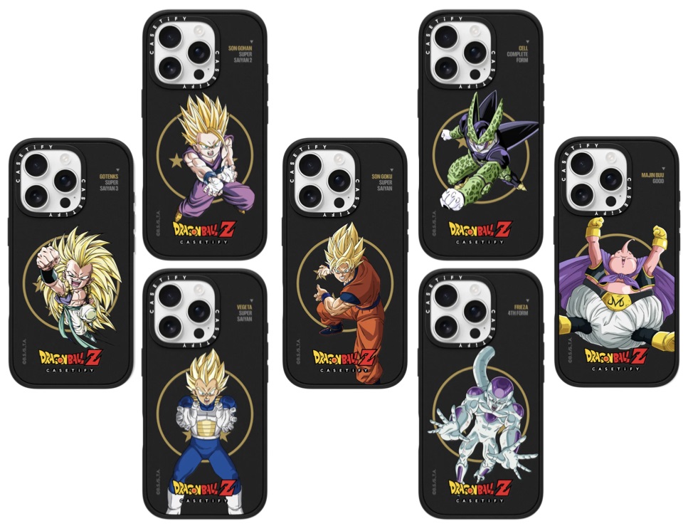 ドラゴンボールZ×CASETiFY コラボグッズ オンラインストアも販売