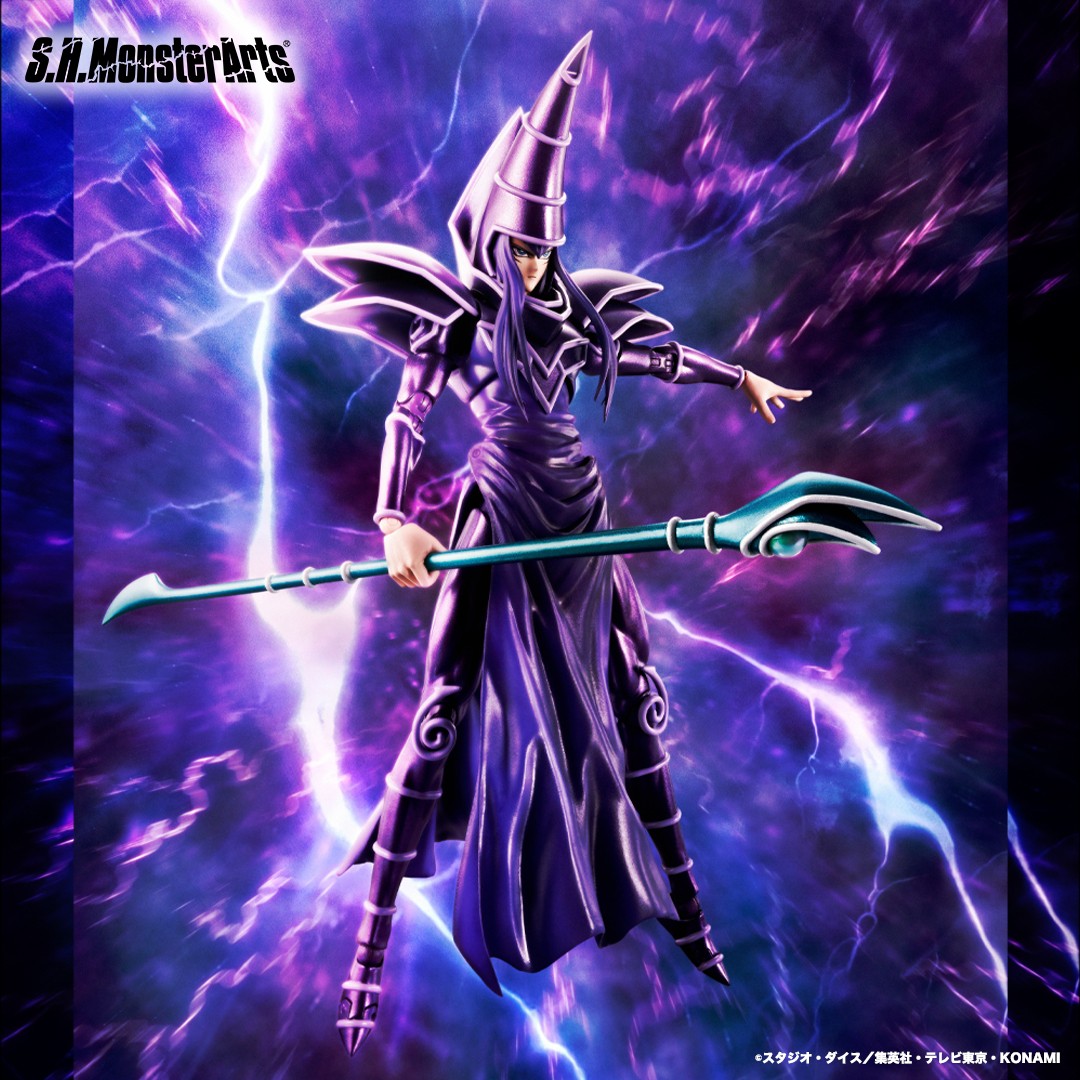 遊戯王 S.H.MonsterArts ブラック・マジシャン【商品仕様・画像】発売
