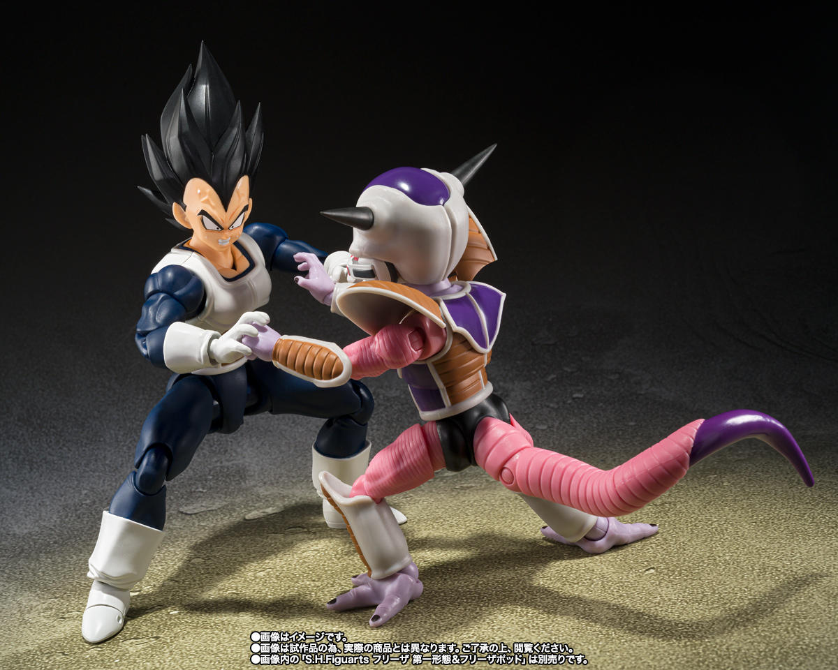 SHFiguarts フィギュアーツ ドラゴンボール ブルマ ベジータ フリーザ ドラゴンボールZ S.H.Figuarts ベジータ-旧戦闘服-【商品仕様