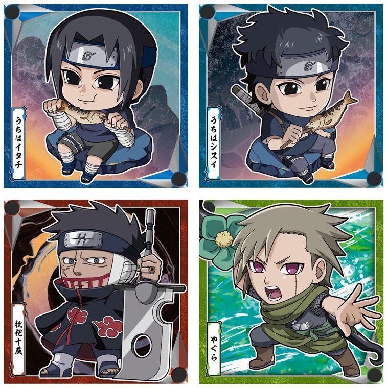 NARUTO-ナルト- 疾風伝 忍界シールウエハース vol.5 全35種 シール画像
