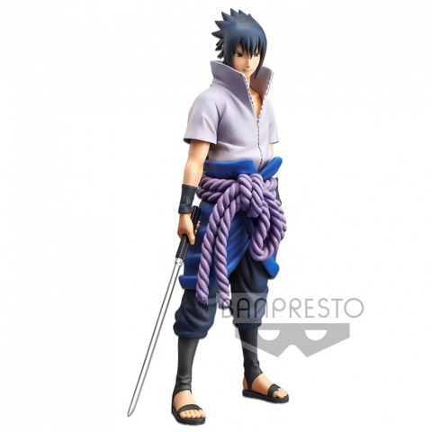 NARUTO-ナルト-疾風伝 Grandista Nero UCHIHA SASUKE (約26cm)【別角度