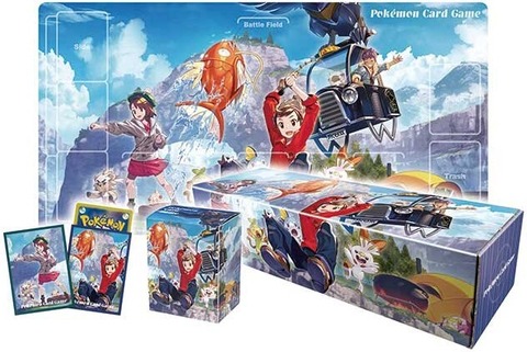 ポケモンカードゲーム マサル&ユウリ　ラバープレイマットセット　5個セット ラバープレイマットセット『マサル＆ユウリ』【サプライ】{-}