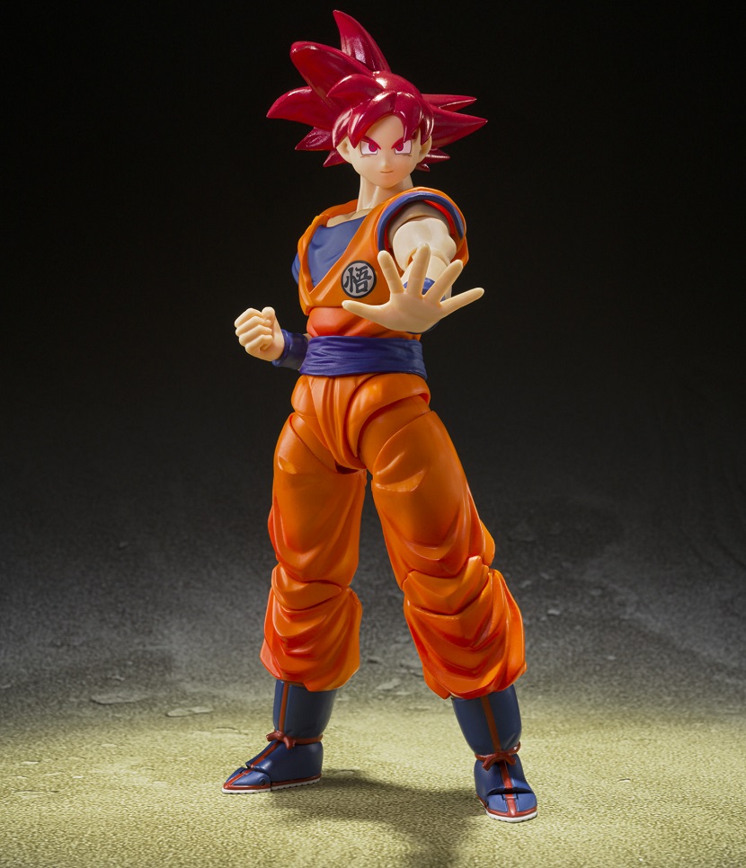 ドラゴンボール超 S.H.Figuarts スーパーサイヤ人ゴッド孫悟空