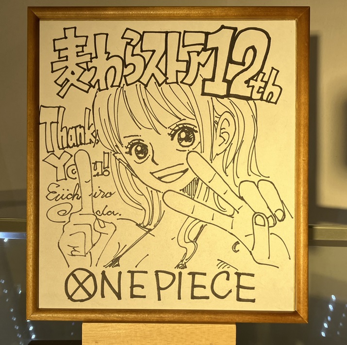 ワンピース onepiece 複製原画 サイン 尾田栄一郎 ナミ ゾロ 12日迄 ワンピース onepiece 複製原画 サイン 尾田栄一郎 ナミ ゾロ 12