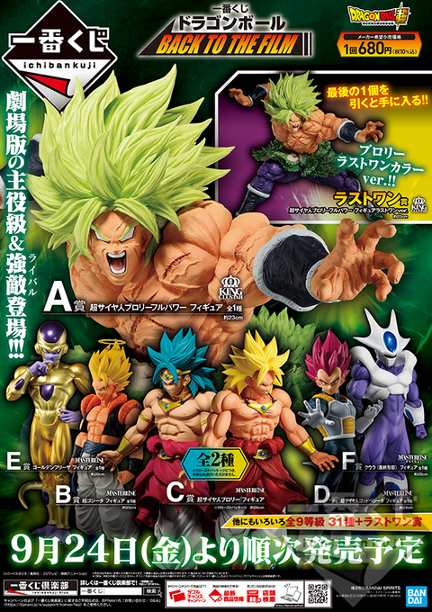 一番くじ ドラゴンボール BACK TO THE FILM 発売3日後のメルカリ