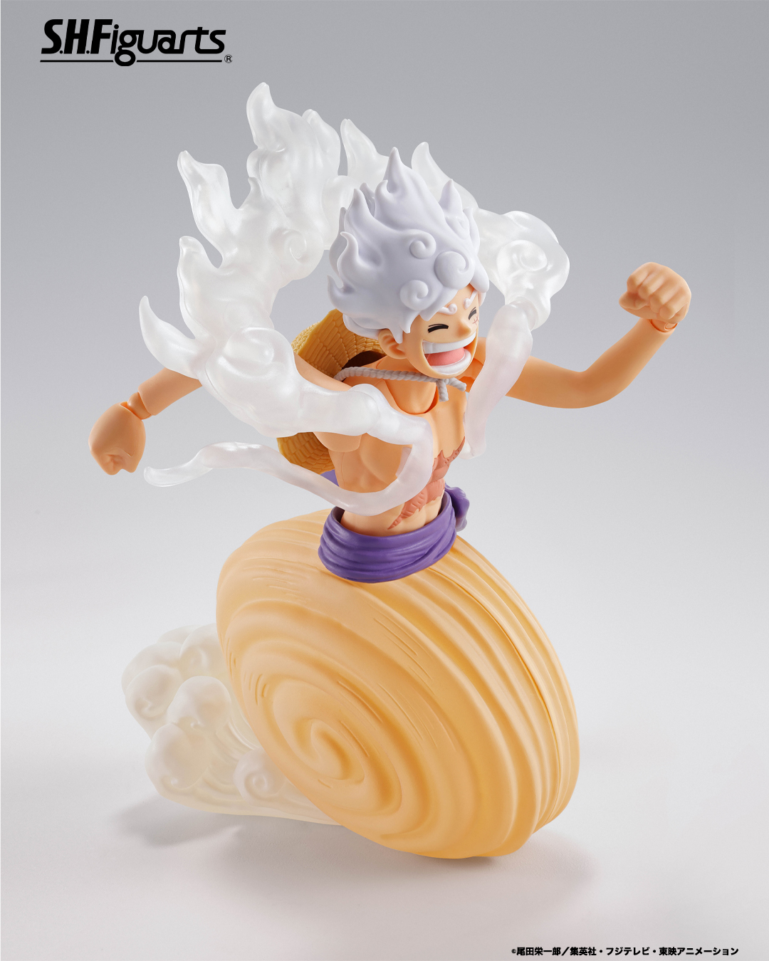 ワンピース S.H.Figuarts モンキー・D・ルフィ -ギア5 未来島エッグ