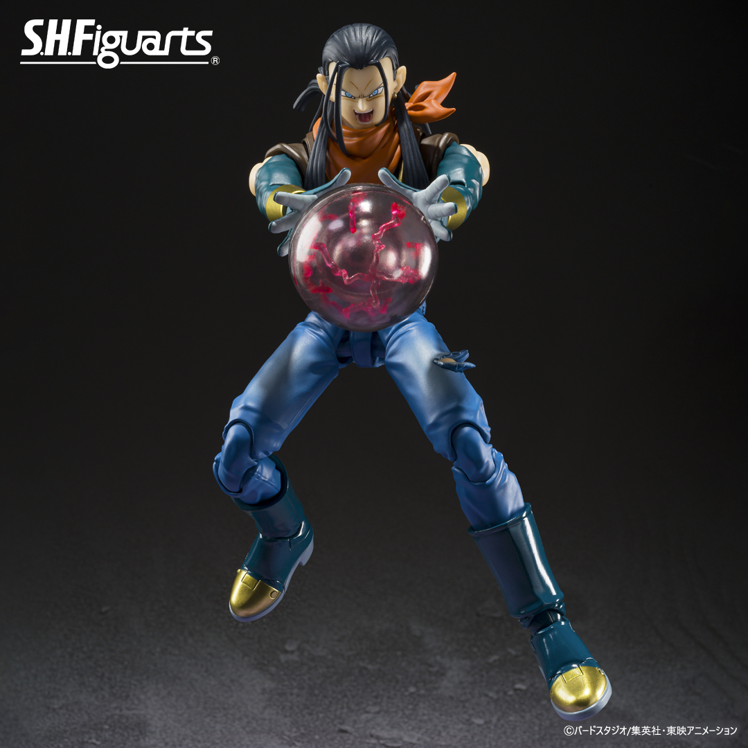 ドラゴンボールGT S.H.Figuarts 超17号【商品仕様・画像】展示画像(2枚