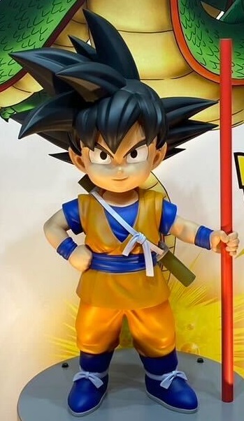 ジャンプフェスタ2024 東映アニメーションブースに悟空の立像が登場