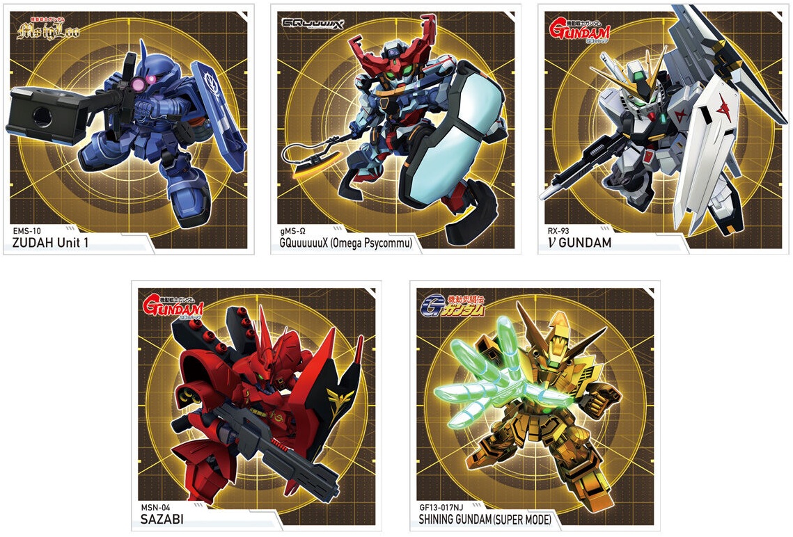 SDガンダム ジージェネレーション エターナル スナック 01 全32種