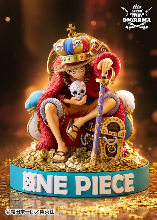 コミック・アニメ ONE PIECE SMSD\"KING\" MONKEY.D.LUFFY Exhibition] ONE PIECE SUPER MASTER STARS DIORAMA 