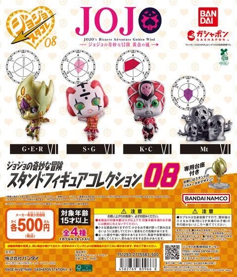 ジョジョの奇妙な冒険 スタンドフィギュアコレクション08【入荷状況