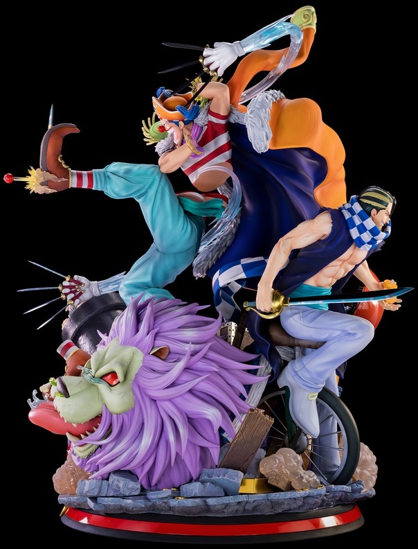 185 マカオとジョマ　ドラゴンボール　転すら　ワンピース　フィギュア ワンピース Buggy The Clown HQS Dioramax 1/4スケール【商品画像(11枚