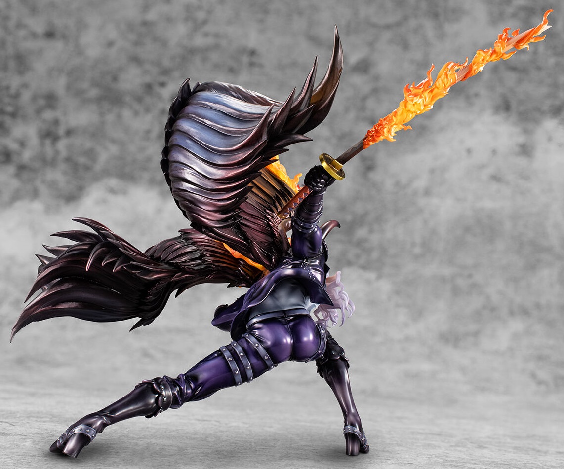 BANDAI - Portrait.Of.Pirates 百獣海賊団 大看板 “火災のキング” P.O.Pワンピース」シリーズの新作に百獣海賊団の大看板「火災の