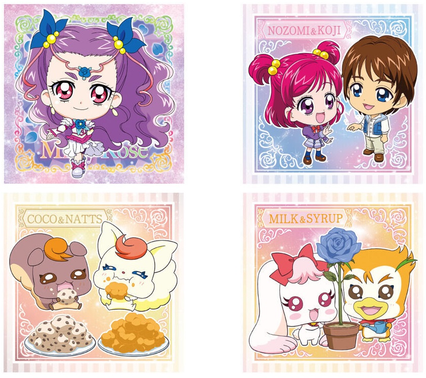プリキュアオールスターズ シールウエハース 全25種 シール画像 プリキュアオールスターズ シールウエハース 全25種 シール画像