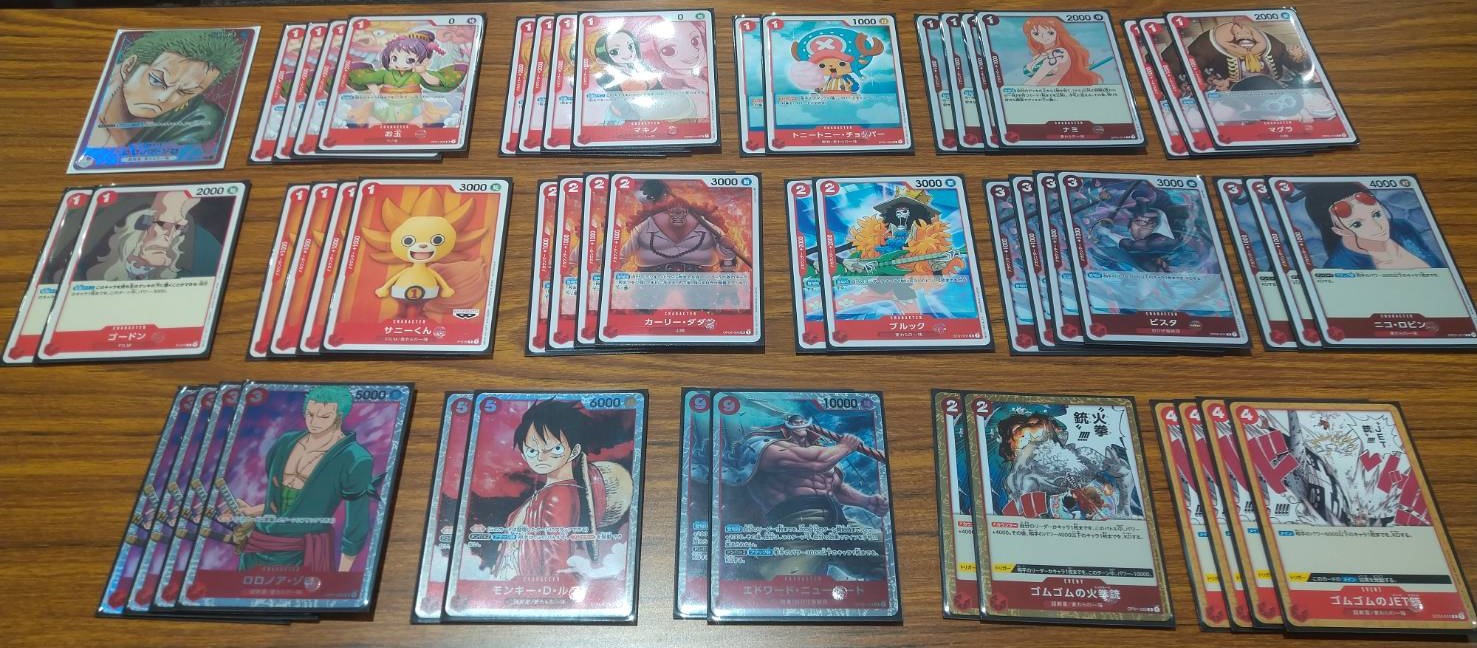 ONEPIECEカードゲーム CS2022.11 大阪予選 優勝者＆準優勝者の