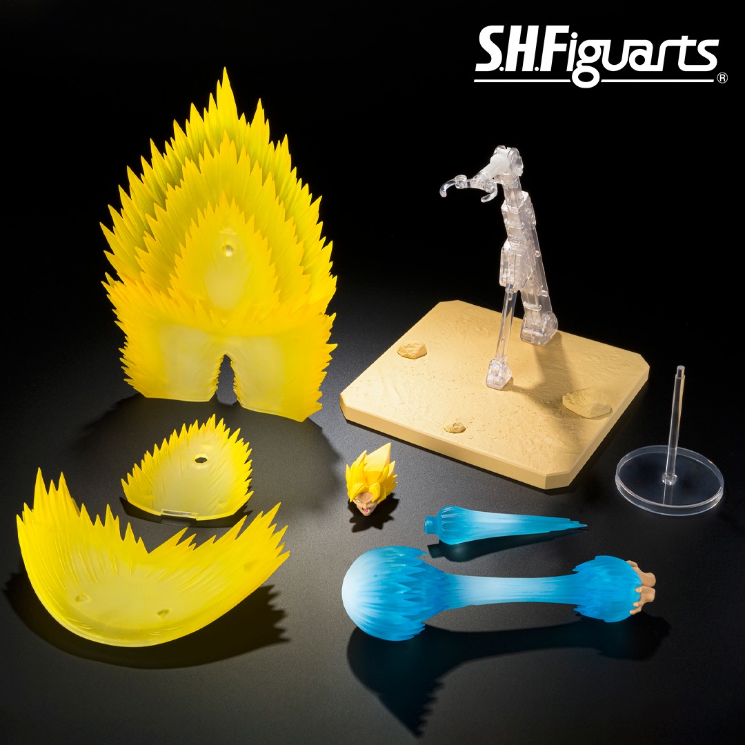 ドラゴンボールZ S.H.Figuarts スーパーサイヤ人孫悟空のエフェクト