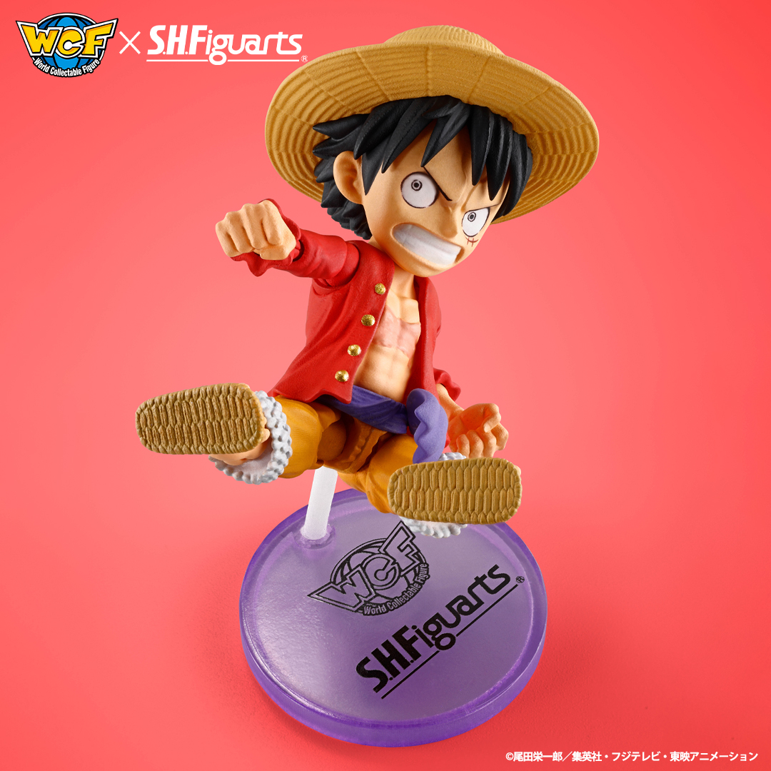 ワールドコレクタブルフィギュア×S.H.Figuarts モンキー・D・ルフィ(魂 
