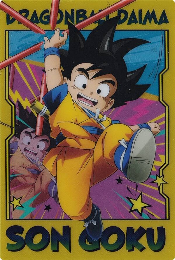 海外版【DAIMA】ドラゴンボールダイマ　プロモカード　孫悟空ミニ　DA 海外版【DAIMA】ドラゴンボールダイマ プロモカード 孫悟空ミニ DA