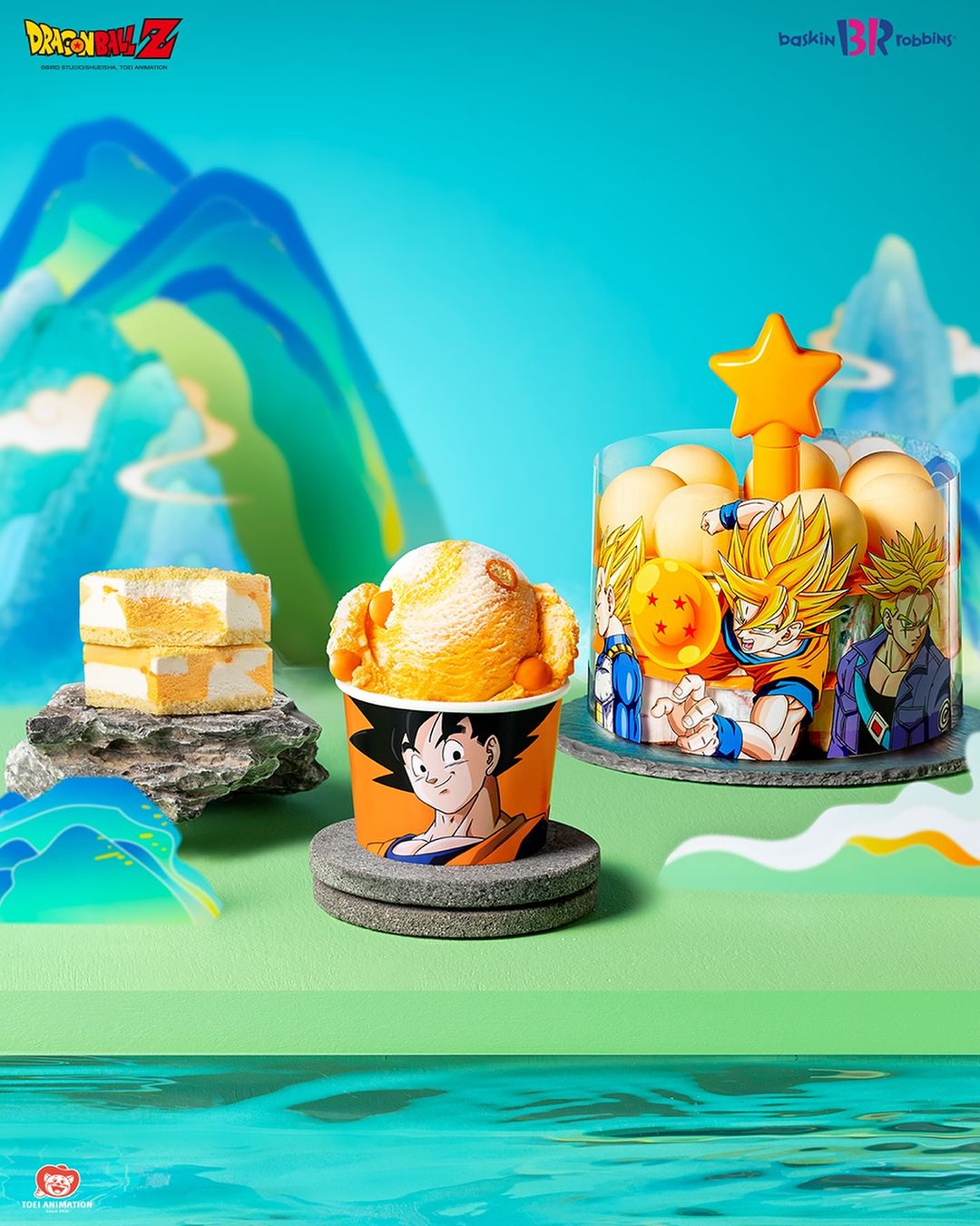 ドラゴンボールZ×韓国サーティーワン コラボ【販促用ポスター画像 追加