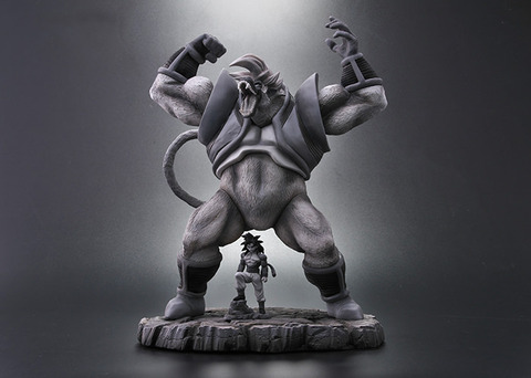 ドラゴンボールアライズ 大猿ベビー＆超サイヤ人4孫悟空