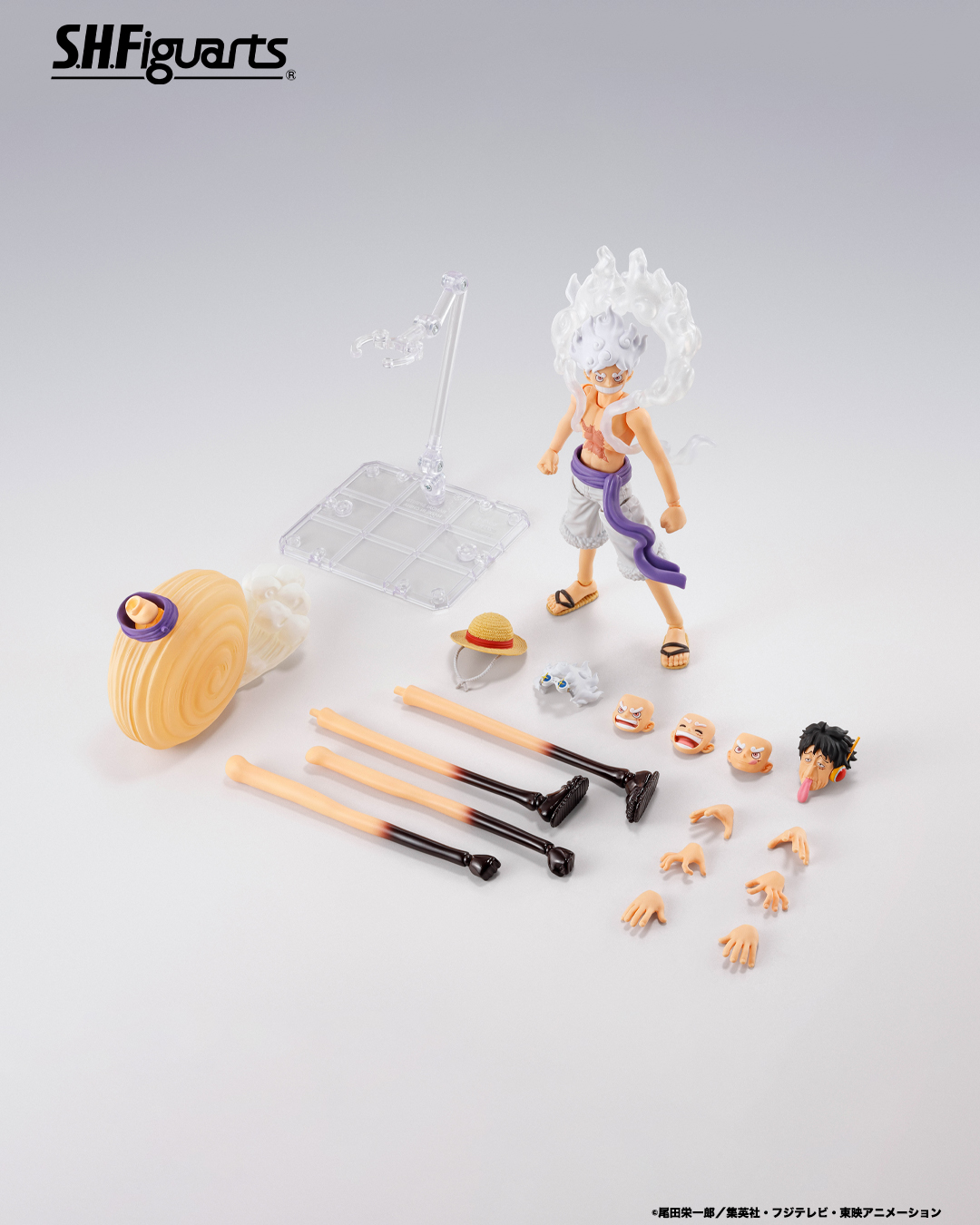 ワンピース S.H.Figuarts モンキー・D・ルフィ -ギア5 未来島エッグ