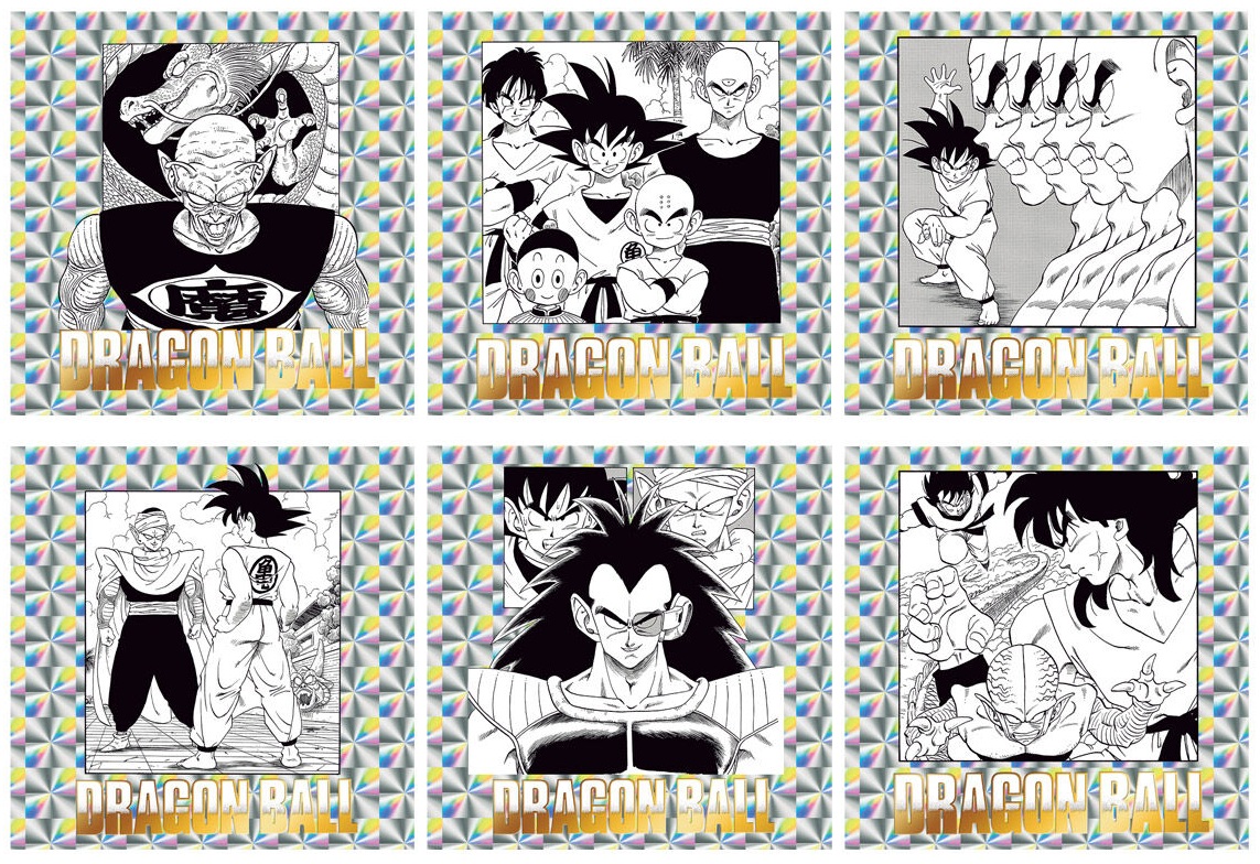 ドラゴンボール　40周年　オリジナルイラストレーション　シールウエハース 2箱 ドラゴンボール40周年記念 オリジナルイラストレーション シール