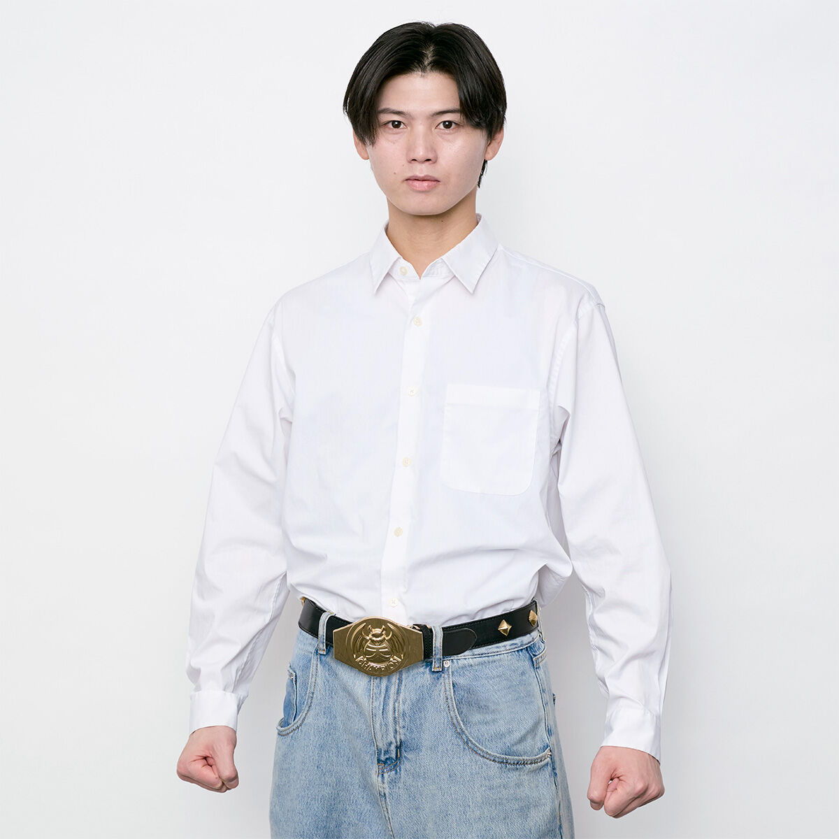 ドラゴンボールミスター・サタンチャンピオンベルトベルト牛革バックル