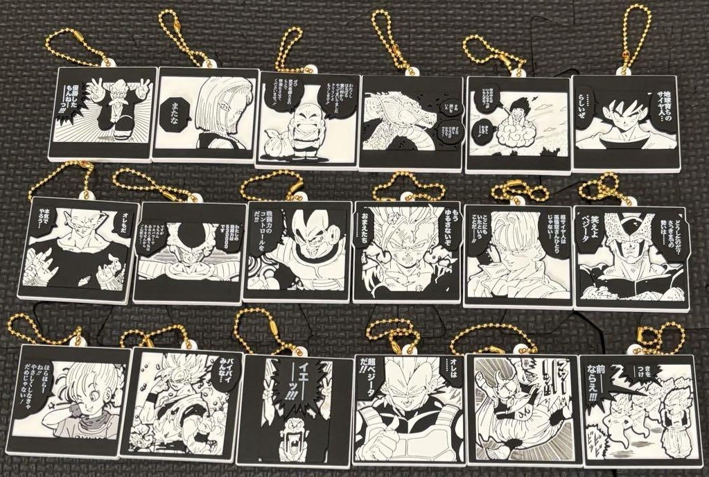 ドラゴンボール40周年記念 ラバマスビスケット コンプリート18種