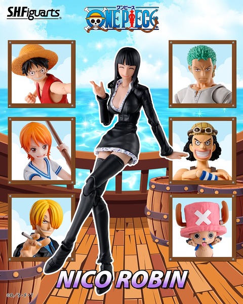 ワンピース S.H.Figuarts ニコ・ロビン -エニエス・ロビー-【商品画像
