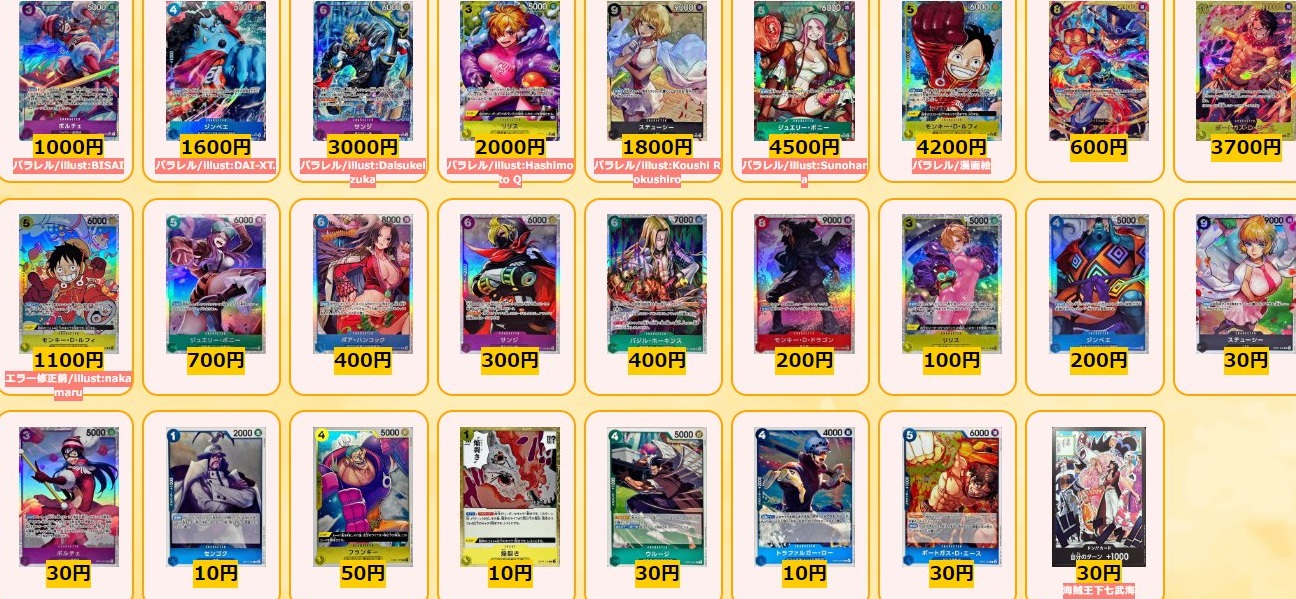 500年後の未来 発売3日目の販売・買取相場 (前回との価格比較