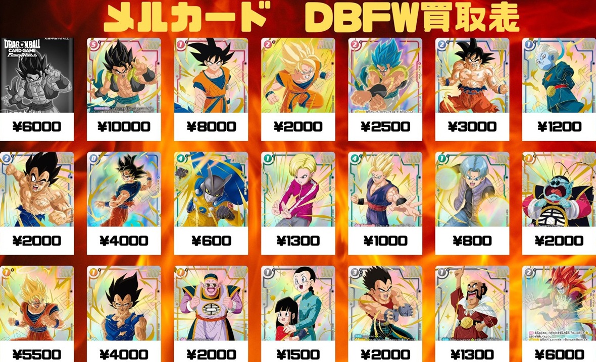 DBFW リミテッドパック 26-27 WAVE1『FB09-006 ゴジータ：BR』 流通5日