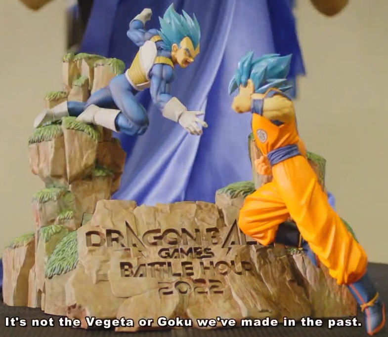 ドラゴンボールゲームスバトルアワー MASTERPIECE FUSIONで制作