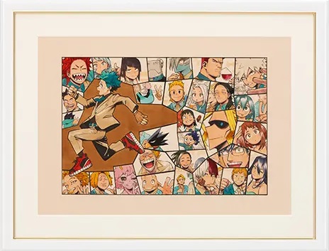 僕のヒーローアカデミア 額装高級複製原画 2023ジャンプフェスタ