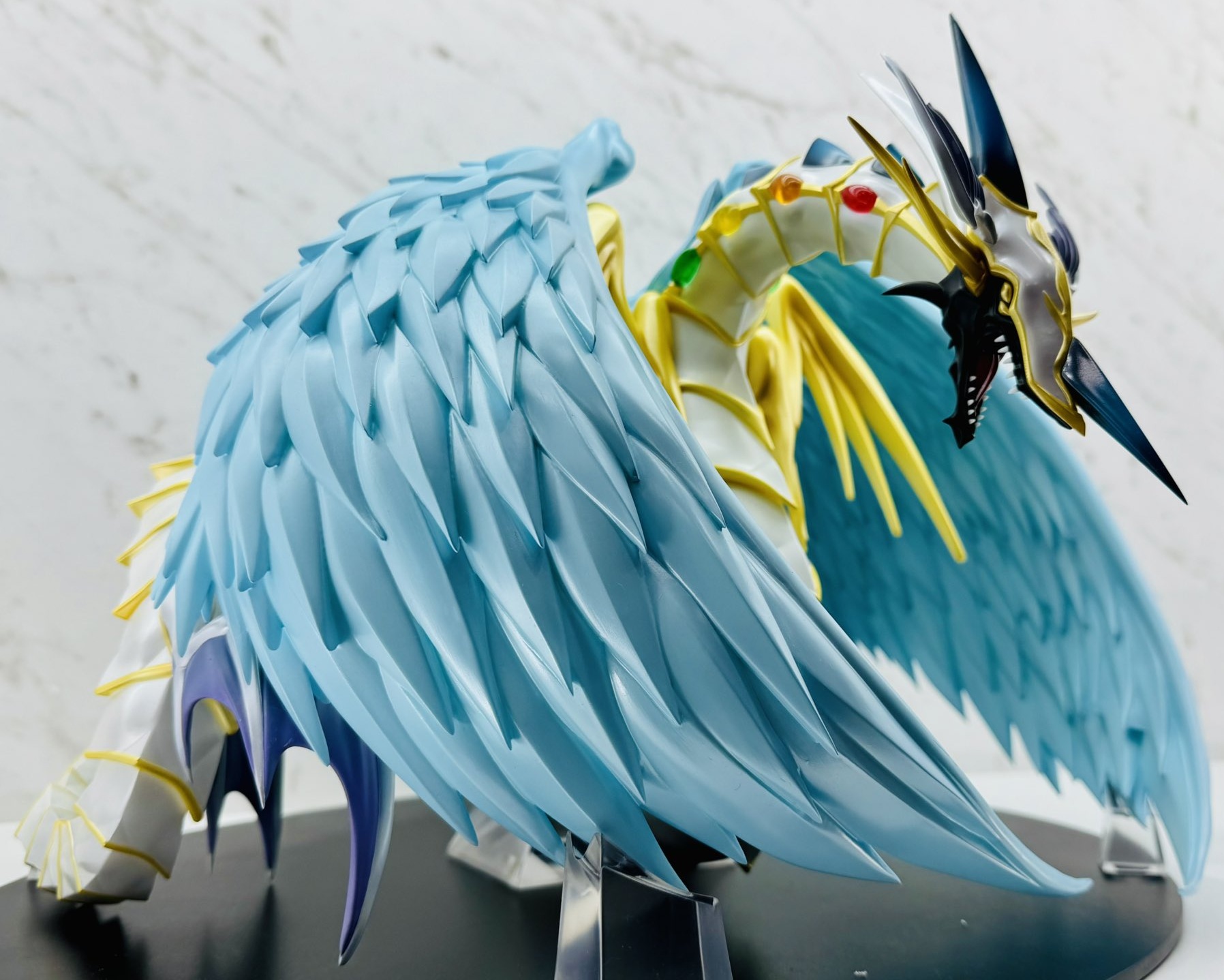 遊戯王GX 究極宝玉神 レインボー・ドラゴン【彩色原型展示画像 追加