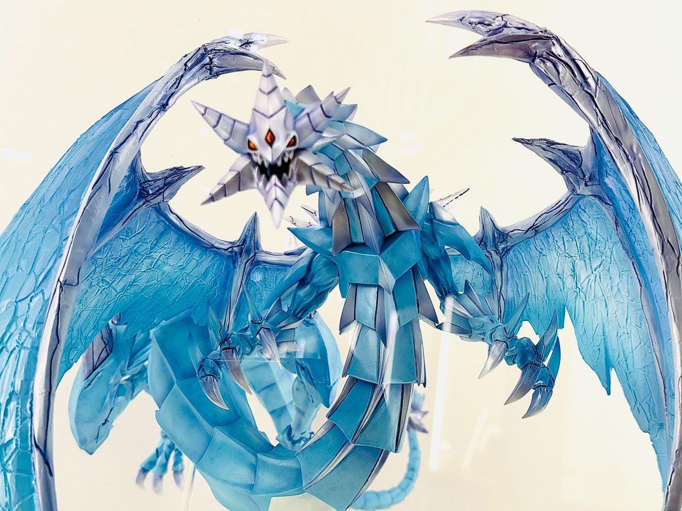 AMAKUNI 遊戯王 氷結界の龍ブリューナク【彩色原型展示画像 公開 AMAKUNI 遊戯王 氷結界の龍ブリューナク【彩色原型展示画像 公開