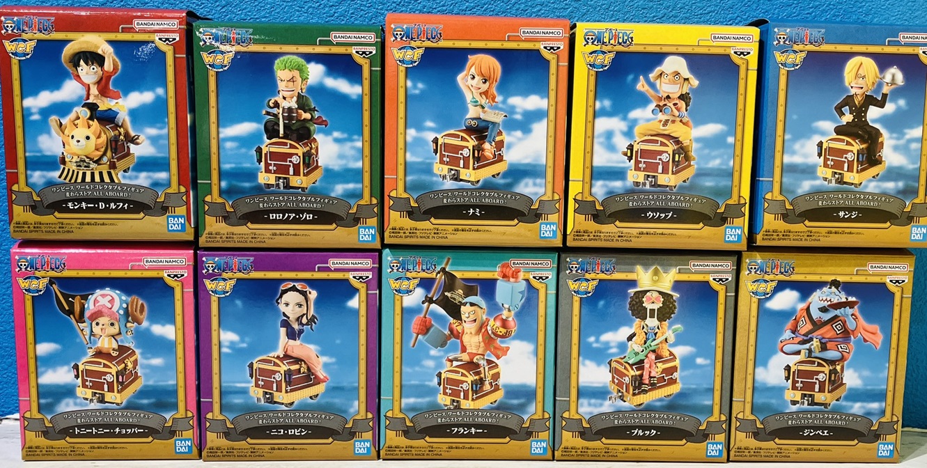 ワンピース ワールドコレクタブルフィギュア 麦わらストア ALL