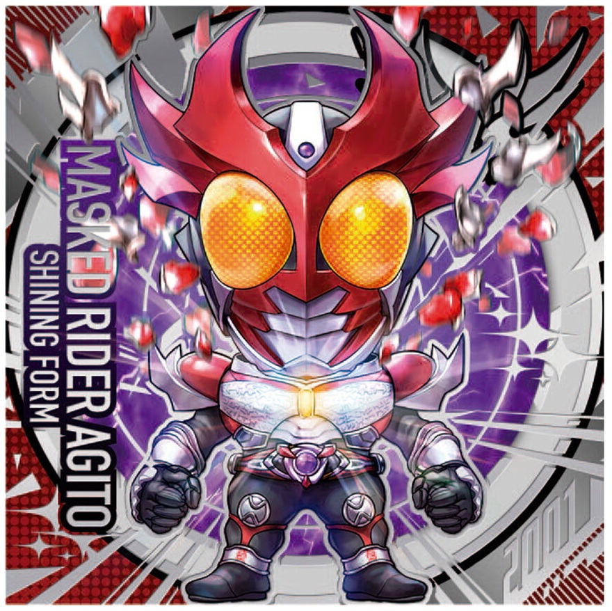 仮面ライダーシリーズ シールウエハースvol.5【8種のシール画像(高画質