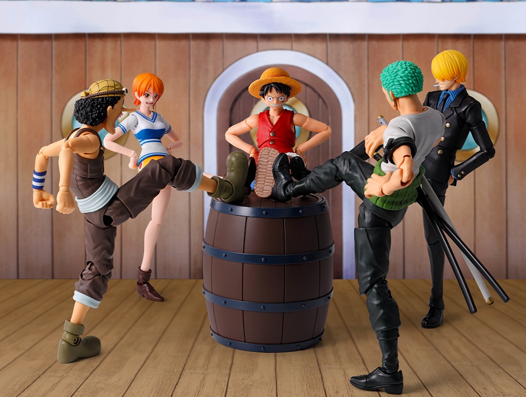 ワンピース S.H.Figuarts 宴セット -麦わらの一味-【商品仕様・画像