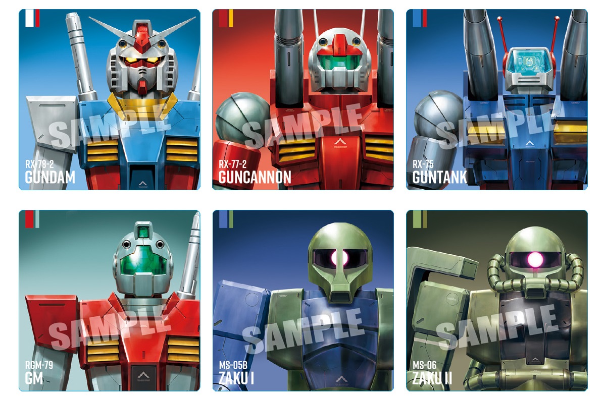 ガンダムポテコ 全25種 シール画像【アタリシールで特製シール ガンダムポテコ 全25種 シール画像【アタリシールで特製シール