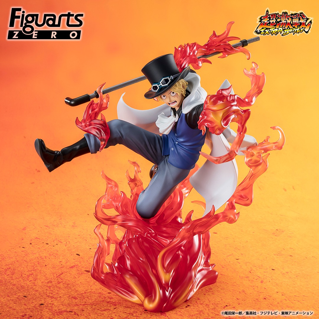 ワンピース フィギュアーツZERO［超激戦］サボ -火拳 王手飛車