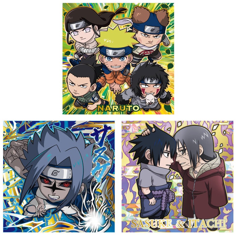 NARUTO-ナルト- 疾風伝 忍界シールウエハース vol.5 全35種 シール画像