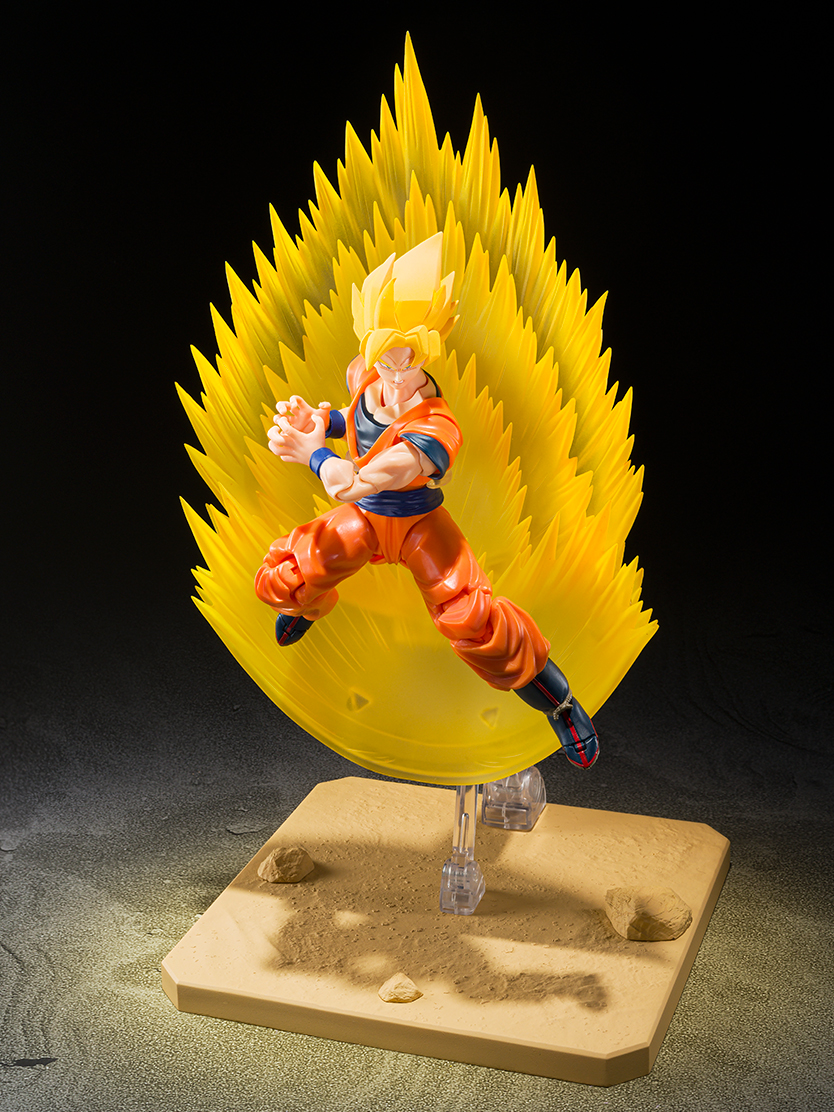 ガレージキット ドラゴンボール 超サイヤ人3 孫悟空(天使) かめはめ波