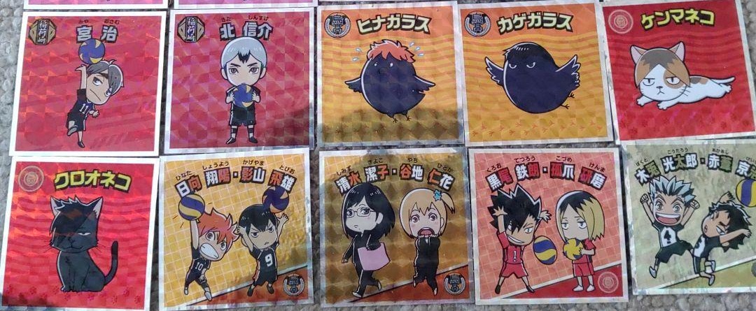 ハイキュー!!ウエハースチョコ【全30種 シール画像 追加】ロッテ／4月