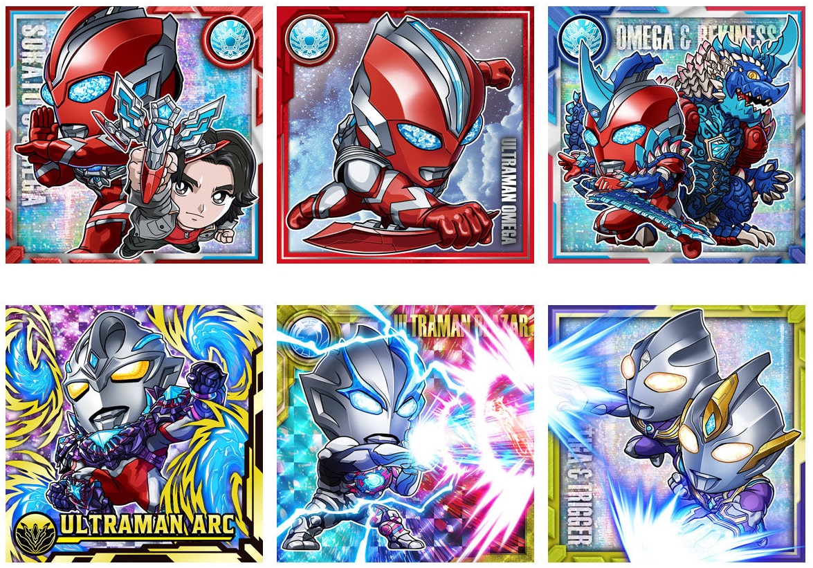 ウルトラマンシールウエハース vol.5 全32種 シール画像
