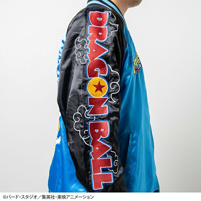 ドラゴンボール スカジャン 新柄3種：ゴジータ／セル／孫悟空 丸眞