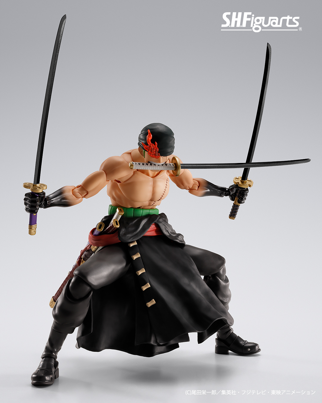 ワンピース S.H.Figuarts ロロノア・ゾロ -地獄の王-【サンプル開封 